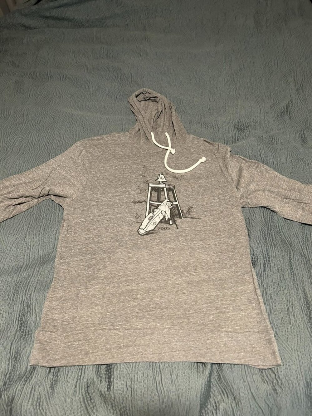 Heather Gray Champions Retreat T-shirt Hoodie